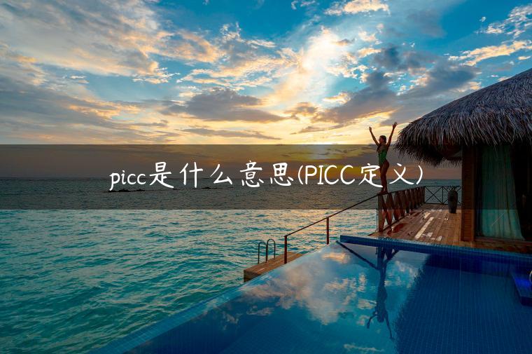 picc是什么意思(PICC定义)