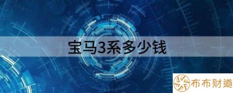 宝马3系多少钱（宝马3系目前价格稳定 售价29.39万元起）-1