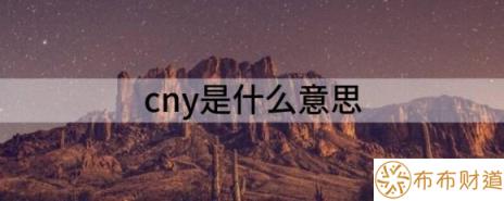 cny是什么意思（解读1CNY等于多少人民币）-1